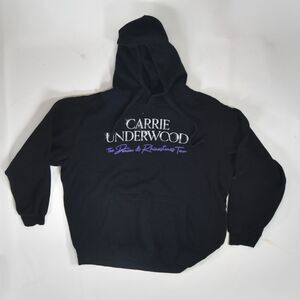 Carrie Underwood Black Denim & Rhinestones Tour Hoodie - L